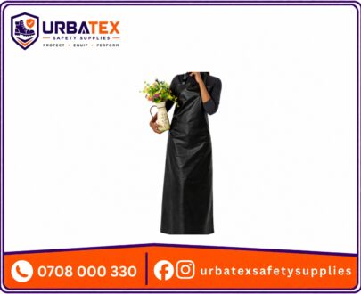 Yellow Tarpaulin PVC Waterproof Apron – Full Length Industrial Splash Protection Apron