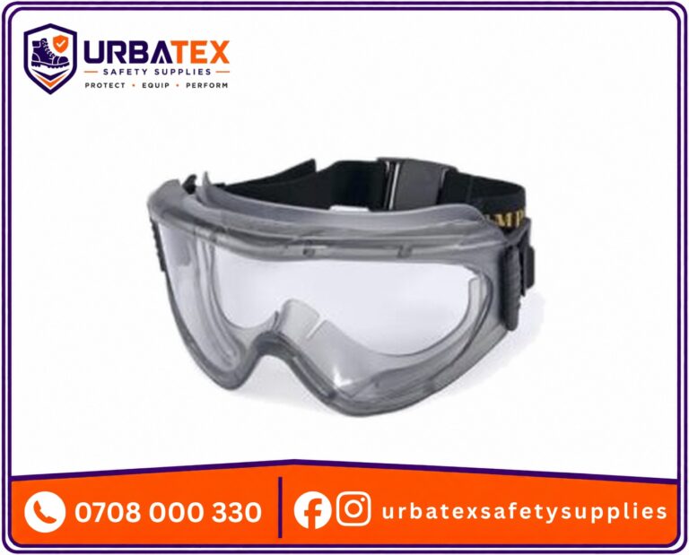 Anti-Fog & Anti-Scratch Safety Goggles Nairobi – Vision Grey Indirect-Vented Clear