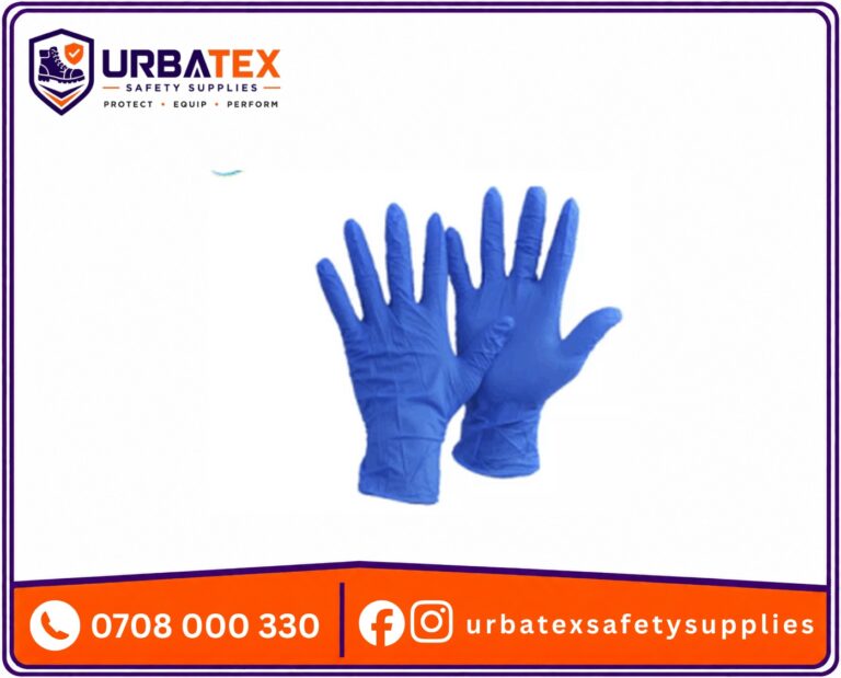 Blue Disposable nitrile Gloves