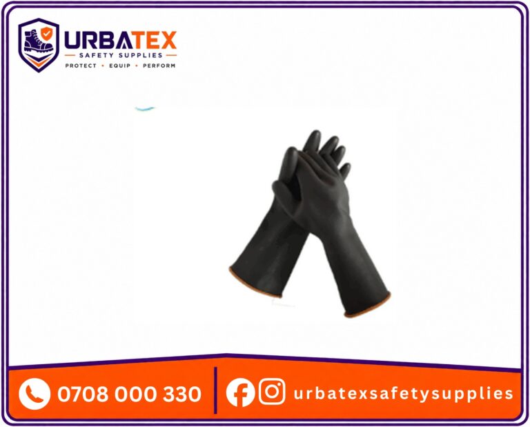 chemical rubber gloves
