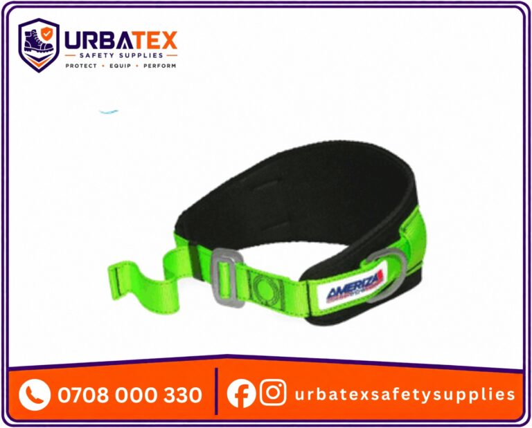 EN 358 Work Position Belt – Adjustable Waist Pad, Dual D-Rings (Kenya)