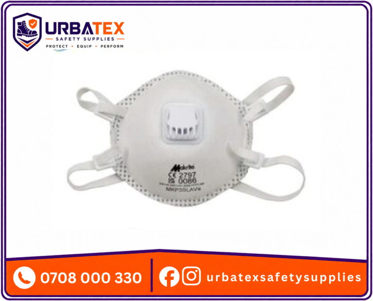FFP3 Dust Mask Nairobi – Valved Moulded MKP3SLAVa Particulate Respirator