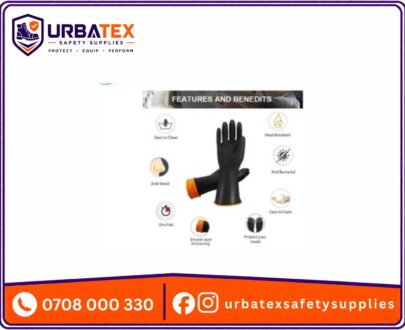 heavy duty latex gloves chemical resistant latex gloves resist to strong acid alkali and oil urbatex safety supplies kenya