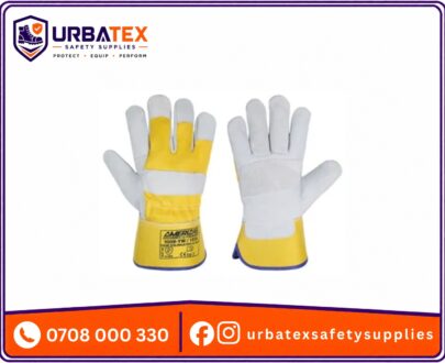 heavy duty rigger gloves double palm cow split leather rigger gloves in kenya urbatex safety supplies kenya