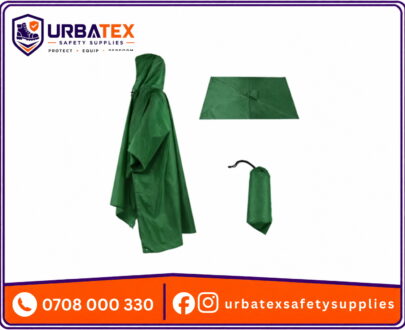 Jungle Green Waterproof Rain Poncho – 190T Nylon Outdoor Tactical Poncho Kenya