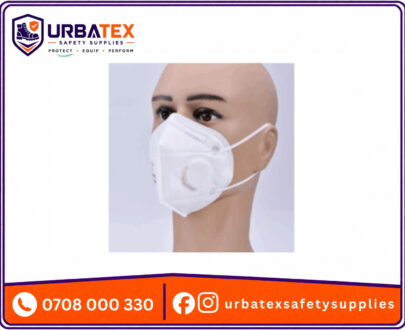 KN95 White Valved Face Safety Mask