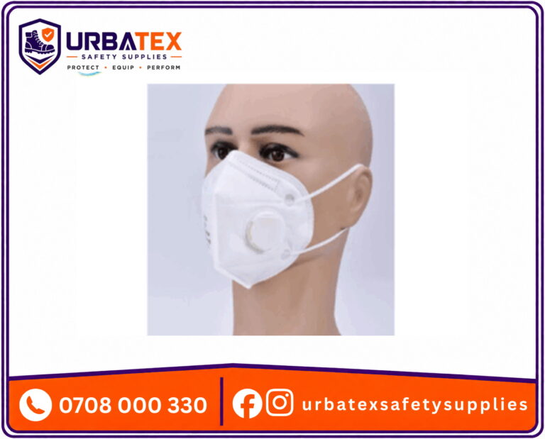 KN95 White Valved Face Safety Mask