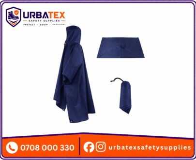 navy blue waterproof rain poncho 190t nylon lightweight raincoat kenya