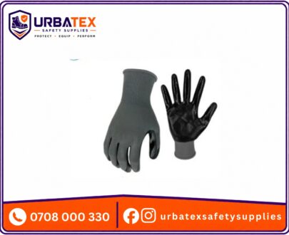nitrile grip gloves gray large durable latex free industrial gloves for kenya urbatex safety supplies kenya