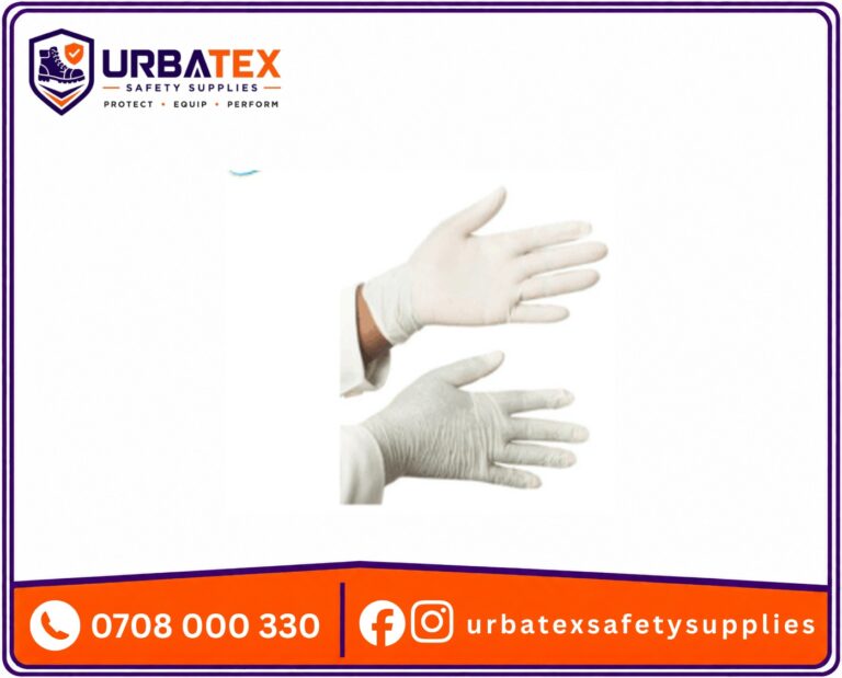 powdered latex examination gloves