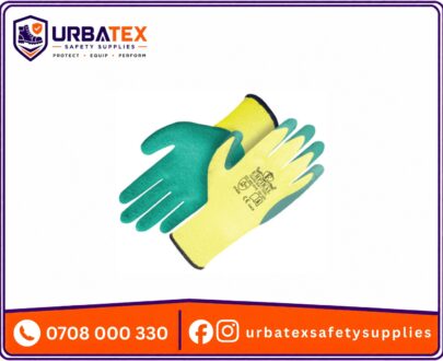 Shock Absorbing Safety Gloves Kenya (YL-M205) – Rubber Foam Grip + HPPE Cut Protection + TPR Impact
