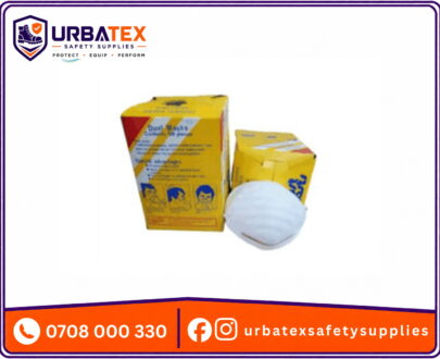 Taiwan Grade Disposable Dust Mask (Box of 50) — Light-Duty Nuisance Dust, Adjustable Nosepiece, Nairobi & Kenya