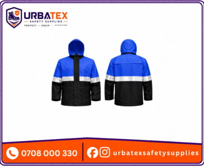 Waterproof Reflective Raincoat Kenya – 190T Nylon Hooded Coat